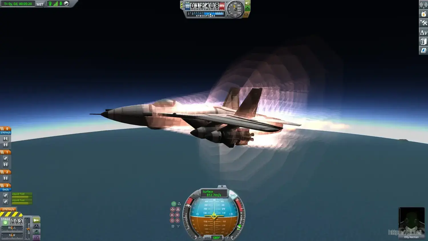 Screenshot of Kerbal Space Program